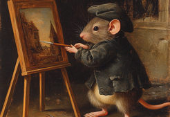 smulloni_a_rat_wearing_a_beret_painting_at_an_easel._17th-cen_ce911e02-6591-49b9-b3d1-89c358d31172_3