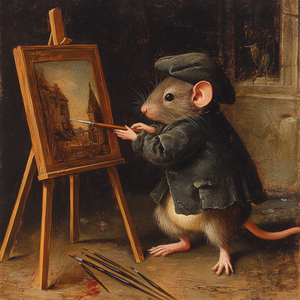 smulloni_a_rat_wearing_a_beret_painting_at_an_easel._17th-cen_ce911e02-6591-49b9-b3d1-89c358d31172_3